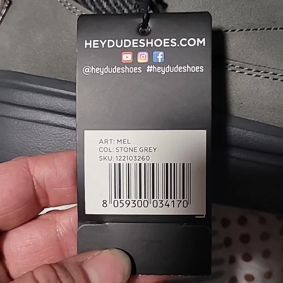 Hey dudes boot size 9 Gray - Picture 8 of 9